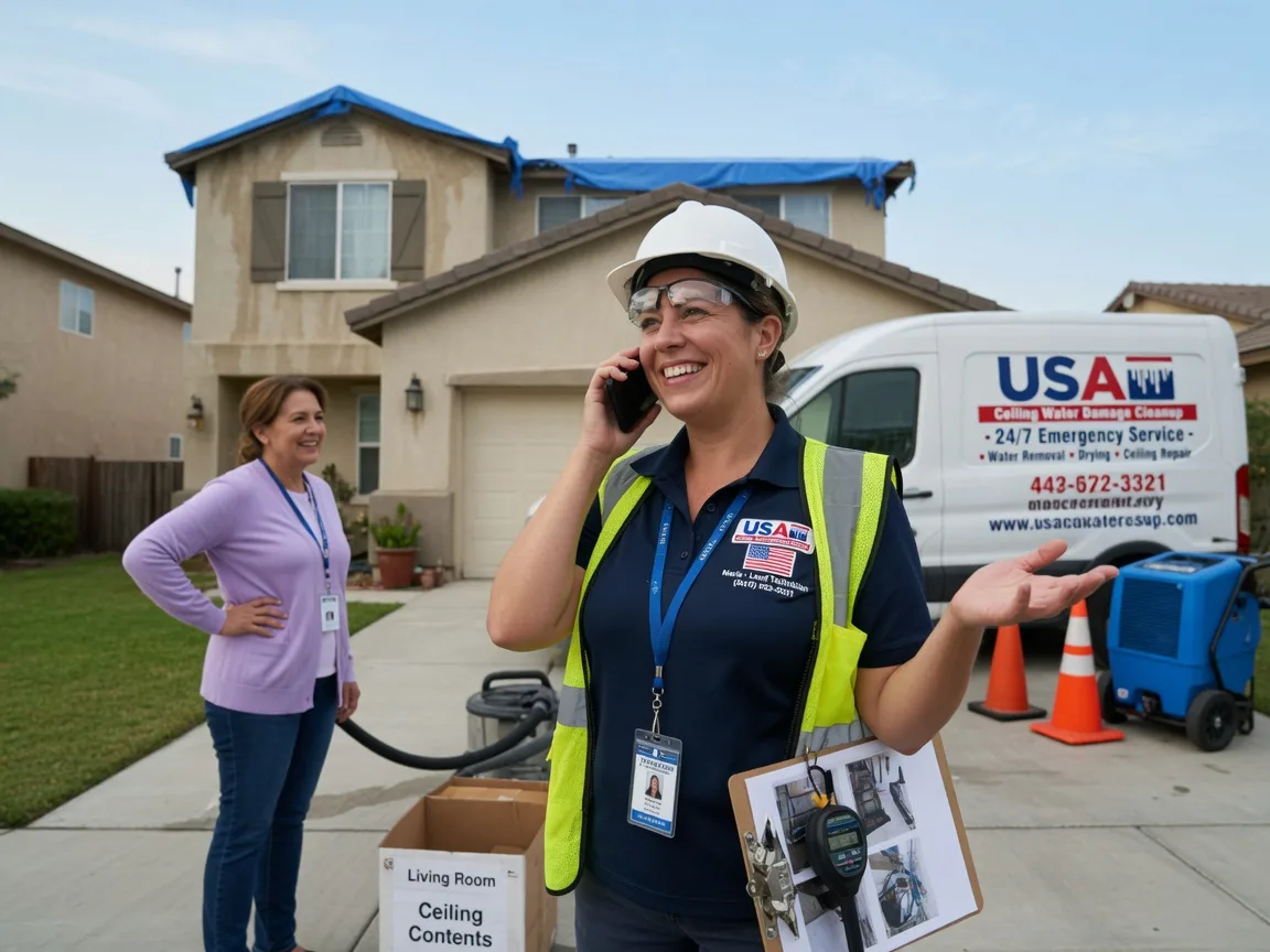 Ceiling Water Damage Restoration Centerburg, OH FAQs